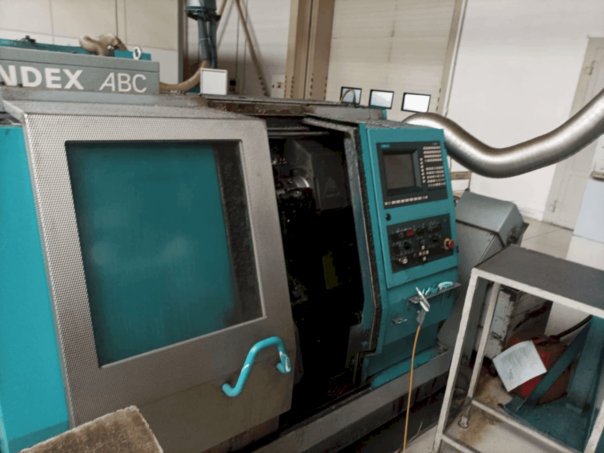 Vue de face de la machine Index ABC