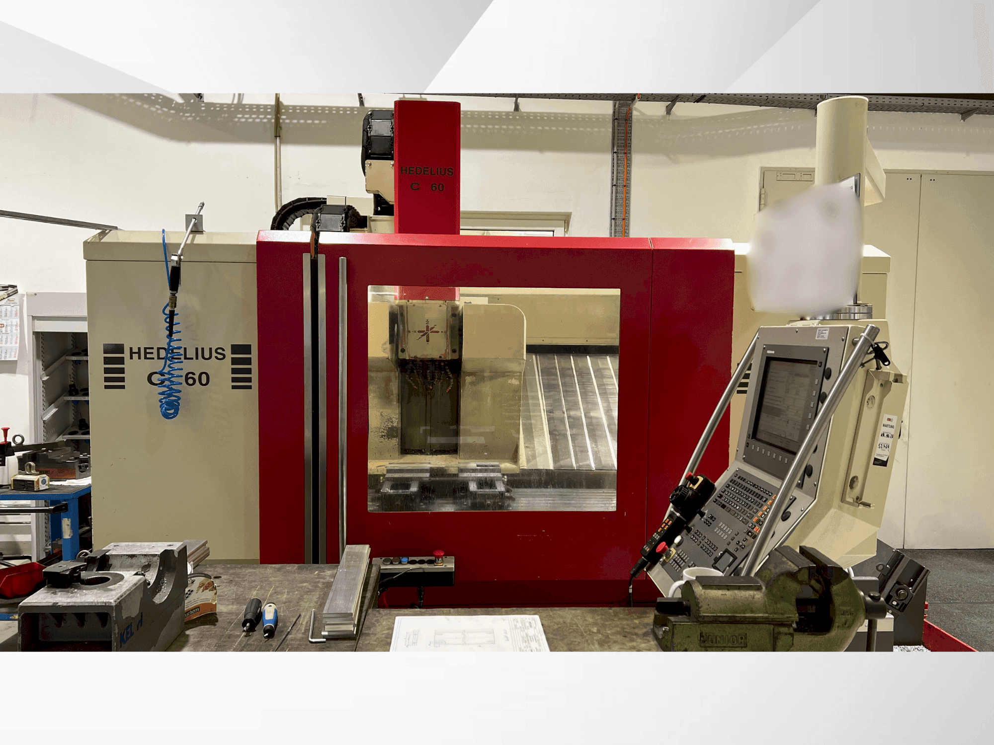 Vue de face de la machine HEDELIUS C60S-1200