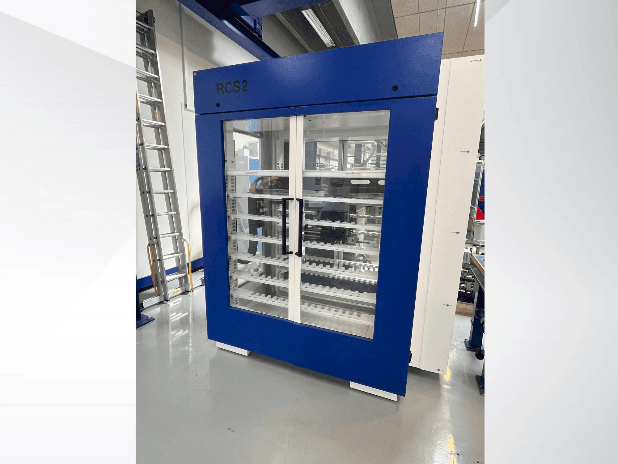 Vue latérale de la machine RÖDERS RCS2