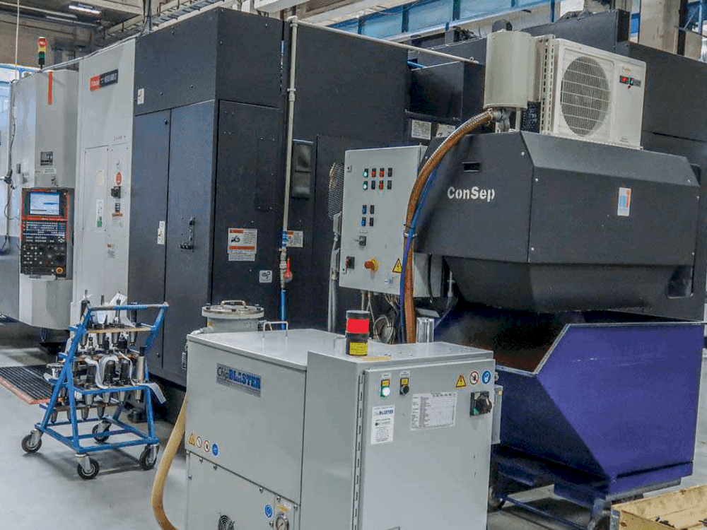 Vue de face de la machine Mazak NEXUS HCN 6000 II