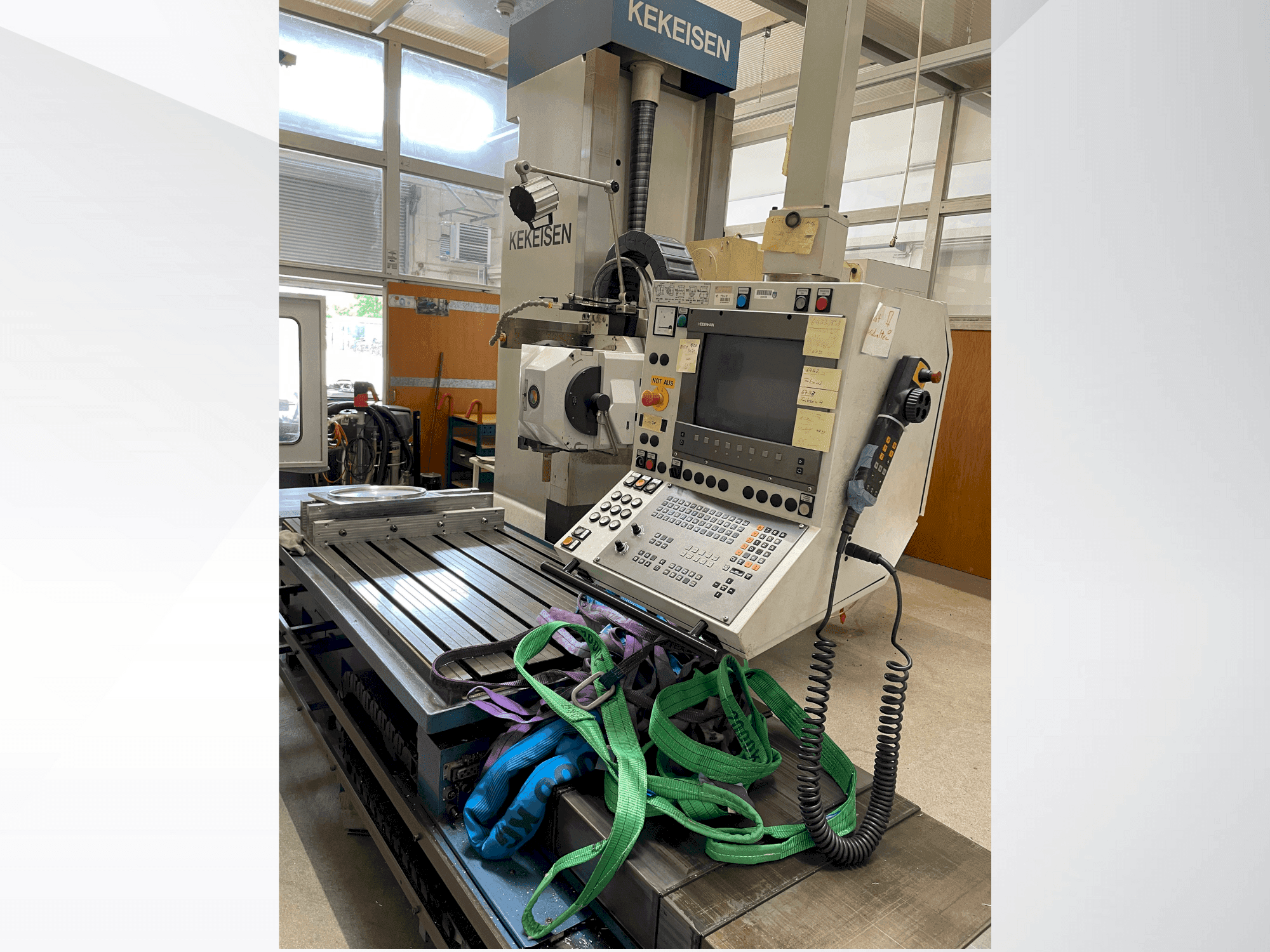 Vue de face de la machine Kekeisen  UBF 1600/15