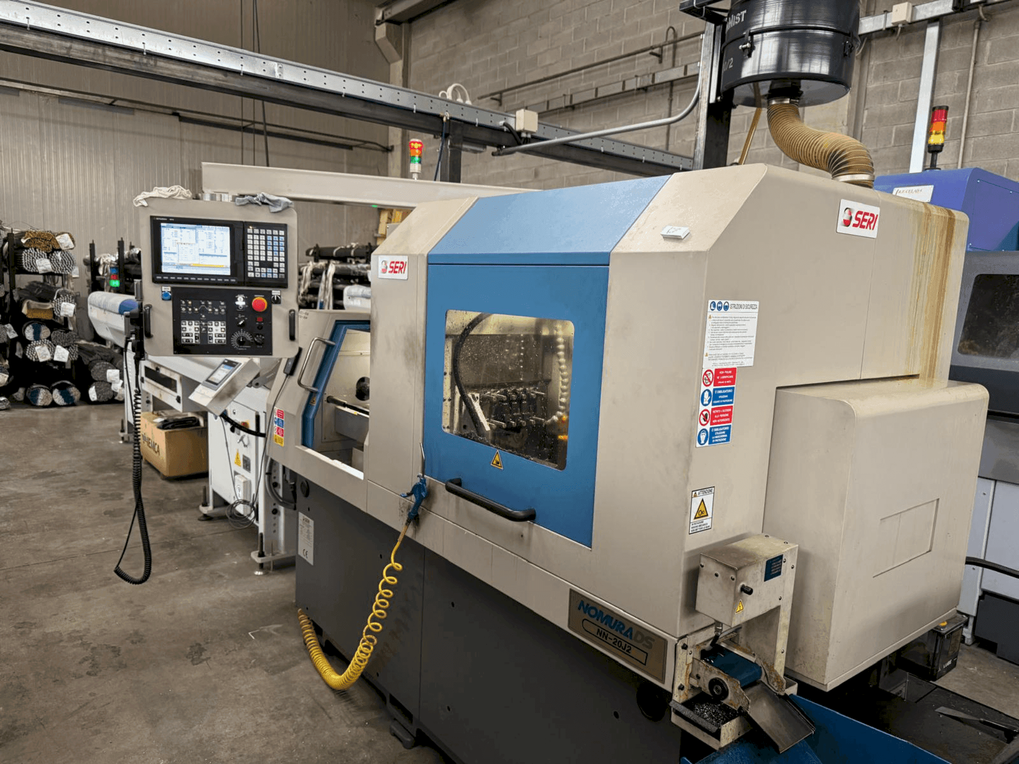 Vue de face de la machine NOMURA NN-20J2