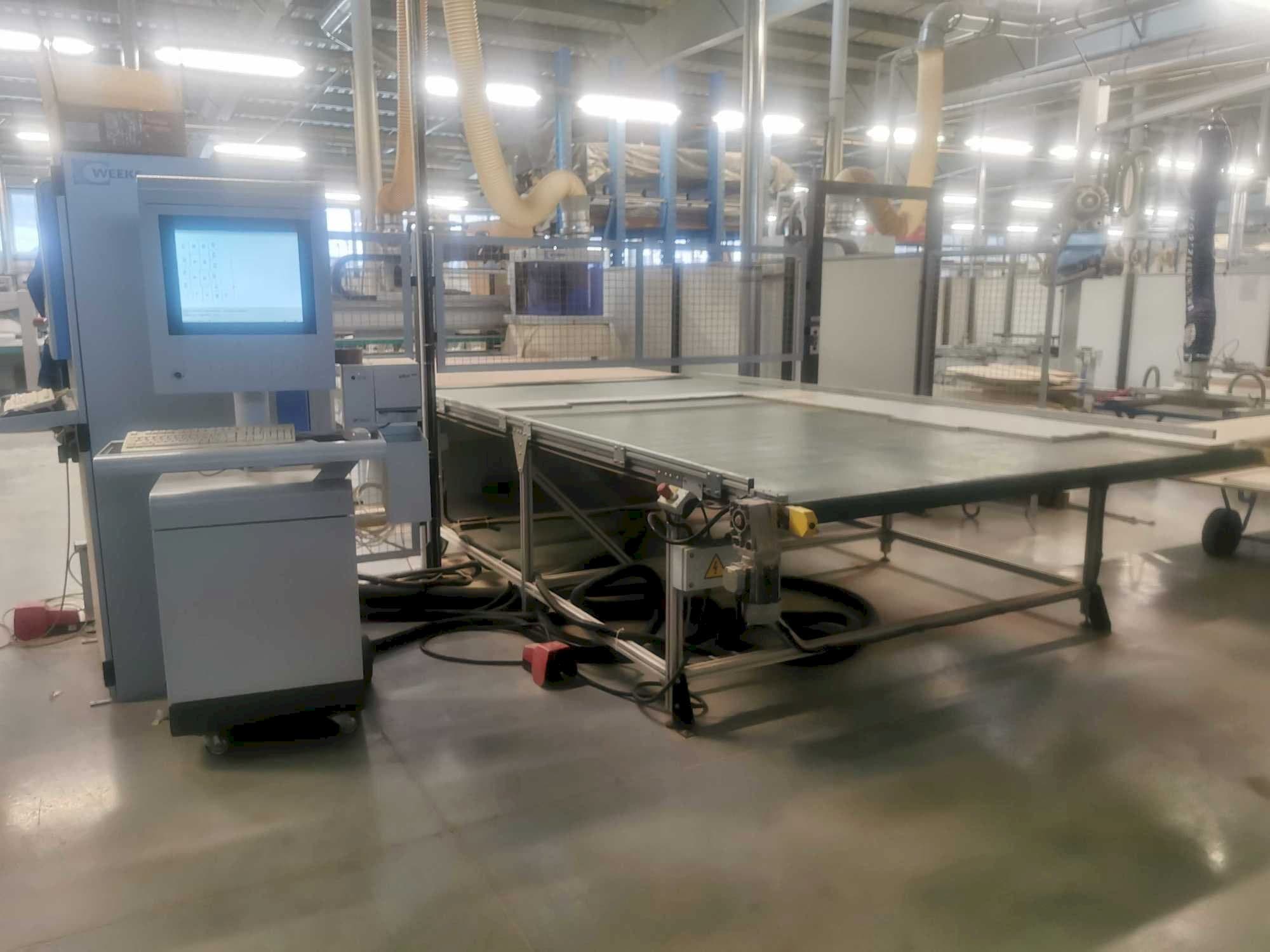 Vue de face de la machine HOMAG Vantage 28M