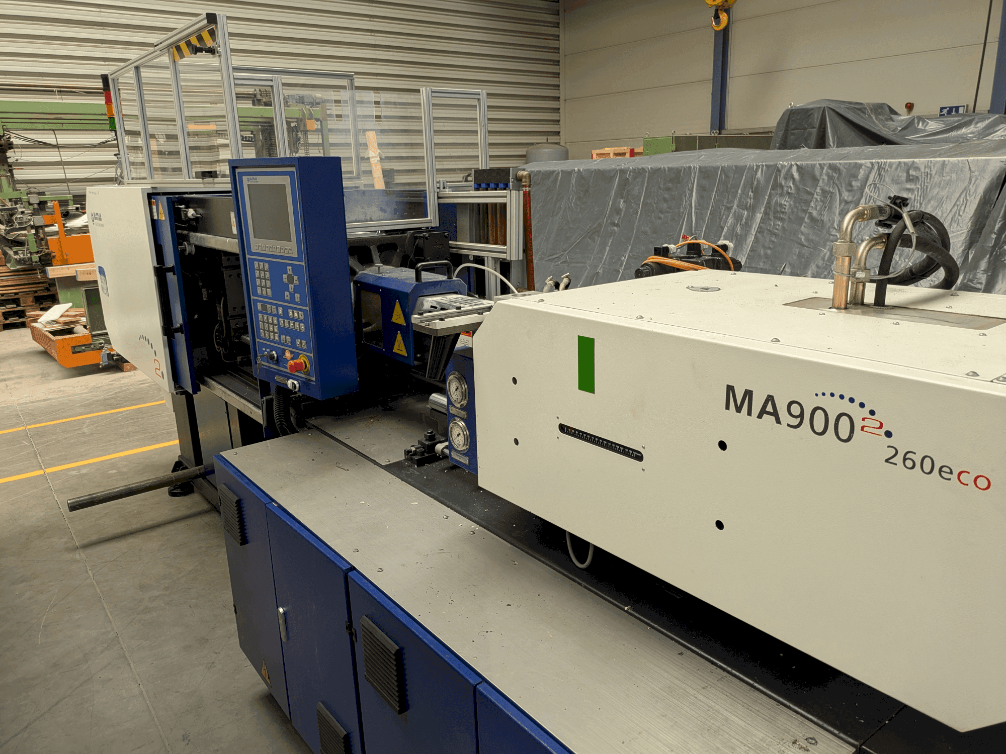 Vue de face de la machine HAITIAN MA900 II eco