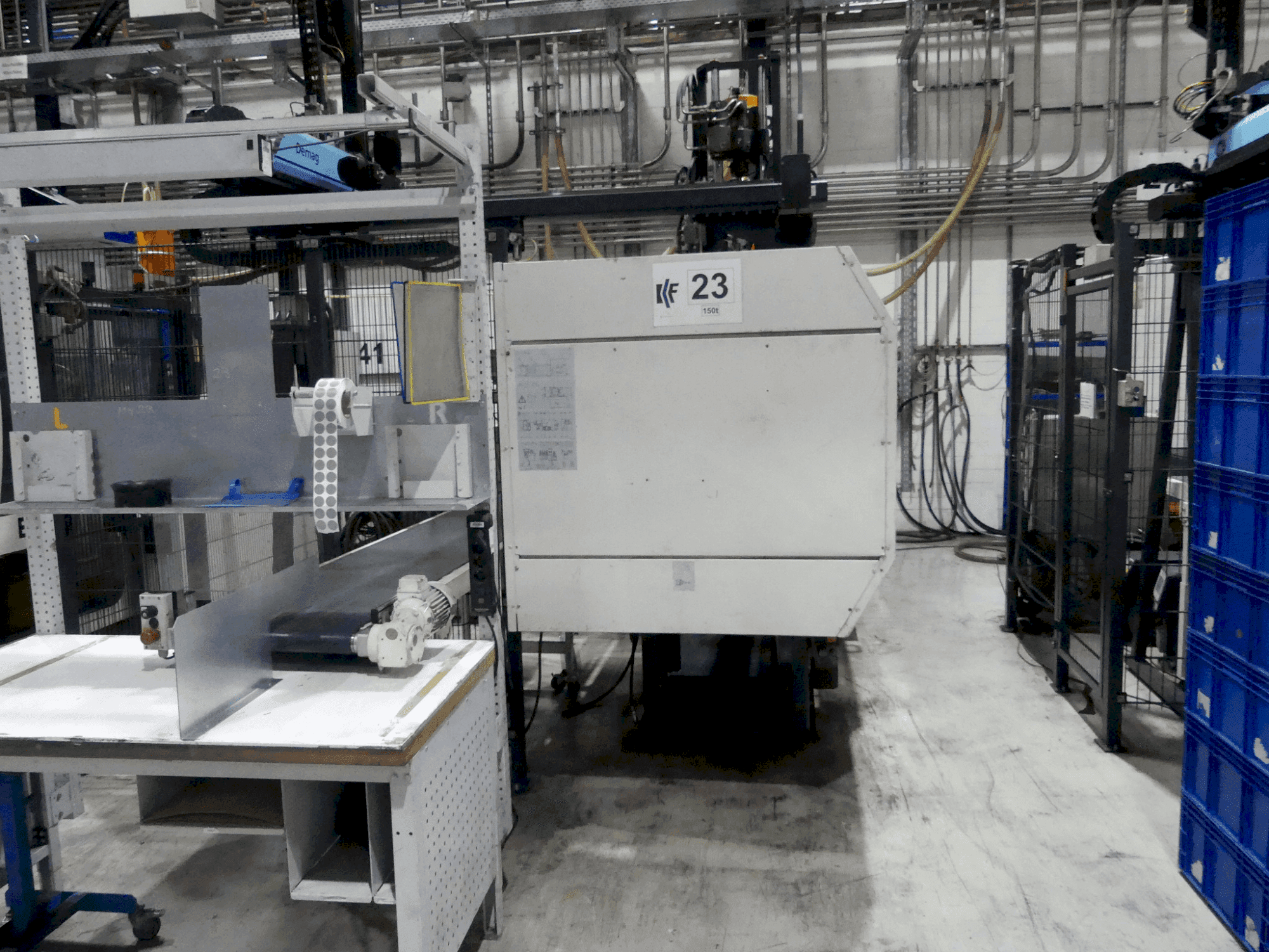 Vue de face de la machine DEMAG Ergotech System 1500-440/120