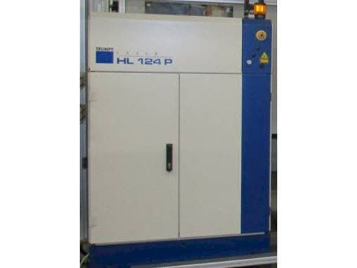 Vue de face de la machine Trumpf HL 124 P