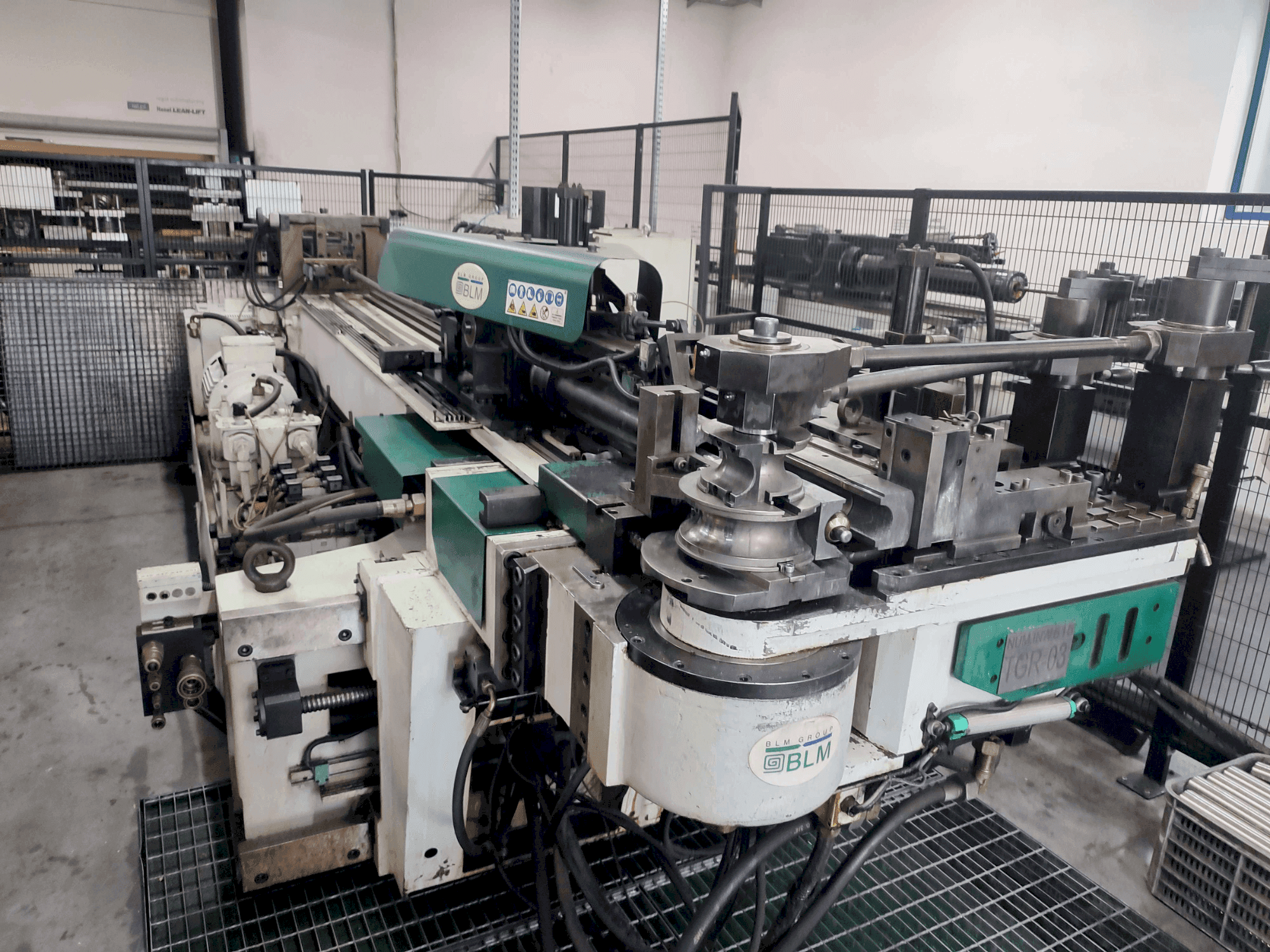 Vue de face de la machine BLM DYNAM 3FNC