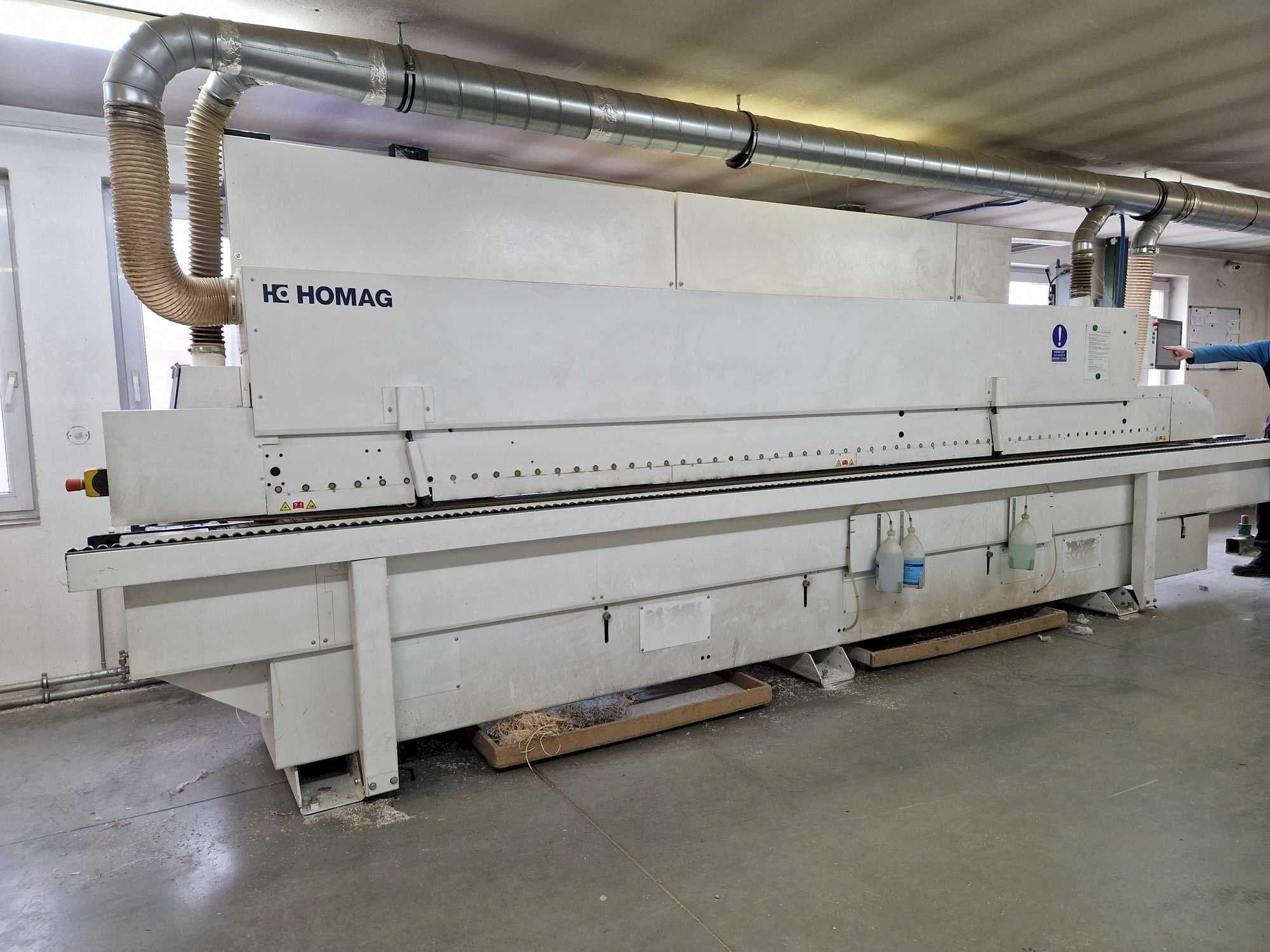 Vue de face de la machine HOMAG Edgeteq S-390 Optimat KDF 860C
