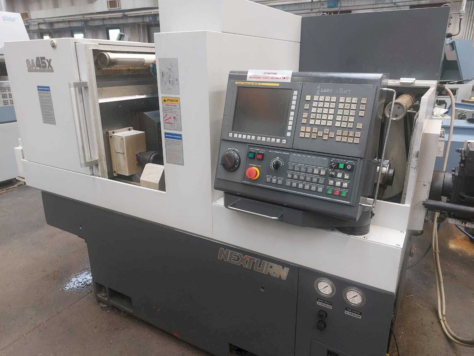 Vue de face de la machine Nexturn SA 45X