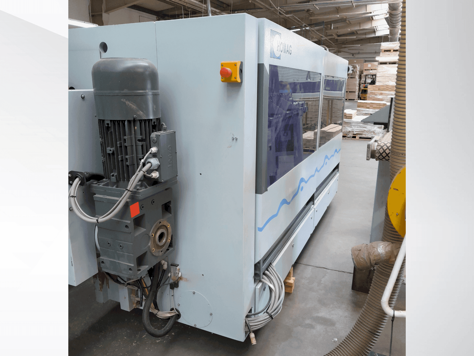 Vue de face de la machine HOMAG PROFI FPL265/6/10/PW/N