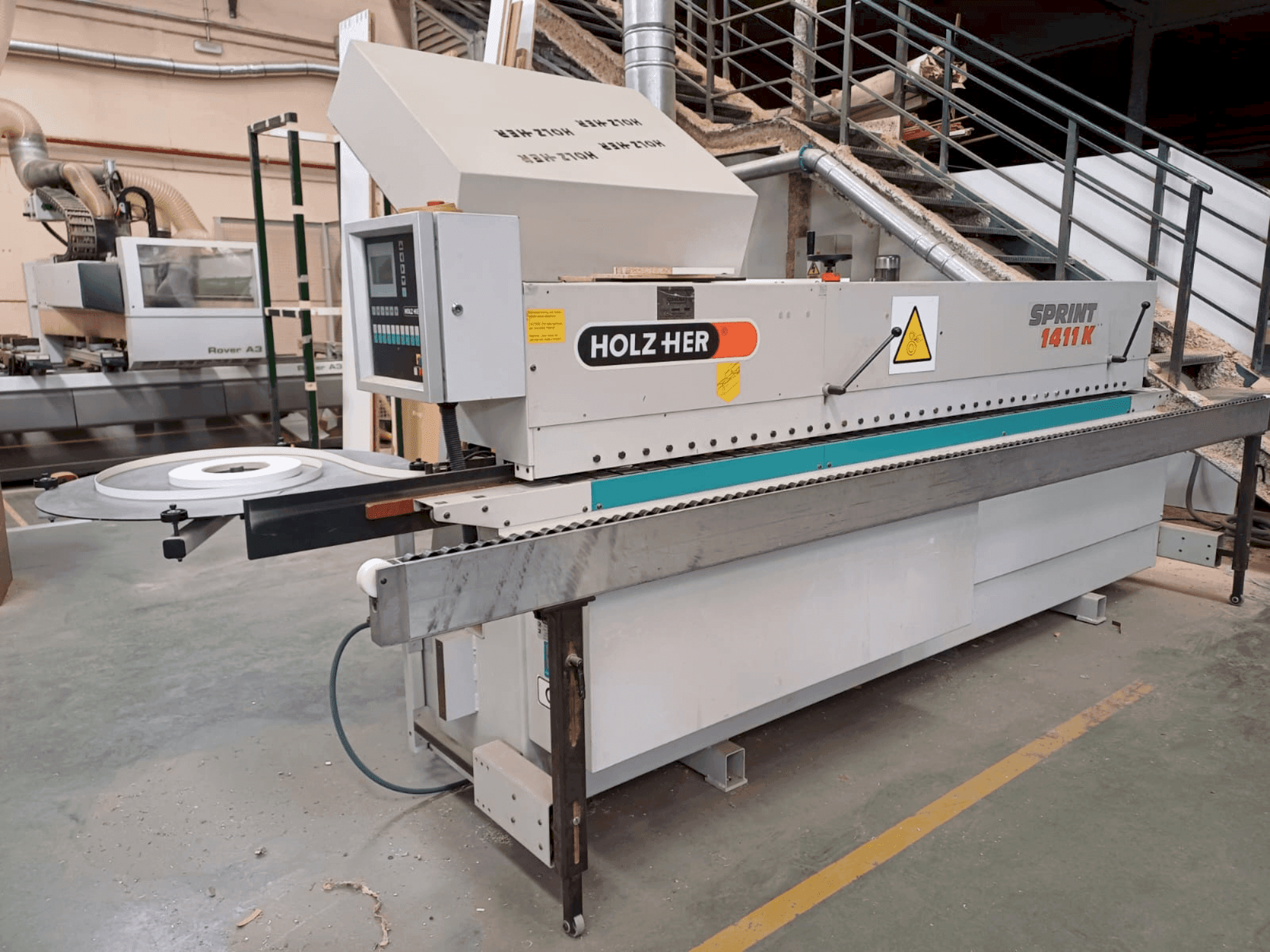 Vue de face de la machine HOLZHER SPRINT 1411K