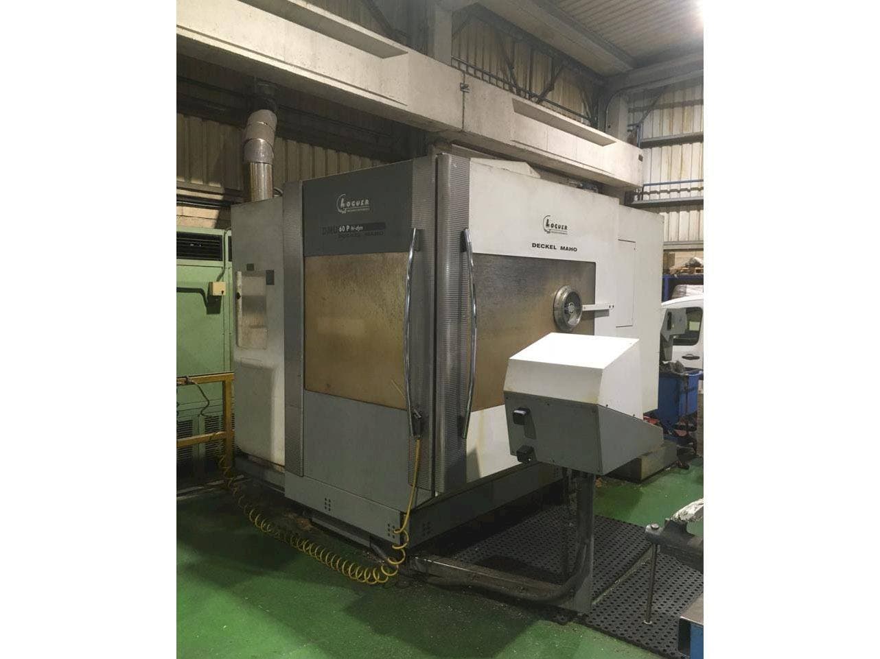 Vue de face de la machine DECKEL MAHO DMU 60P hi-dyn