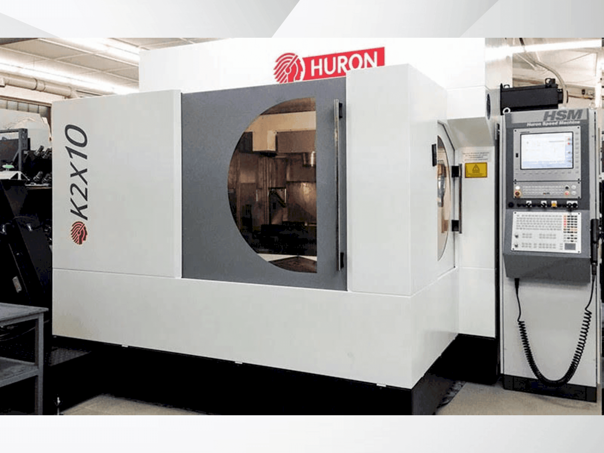 Vue de face de la machine Huron K2X10
