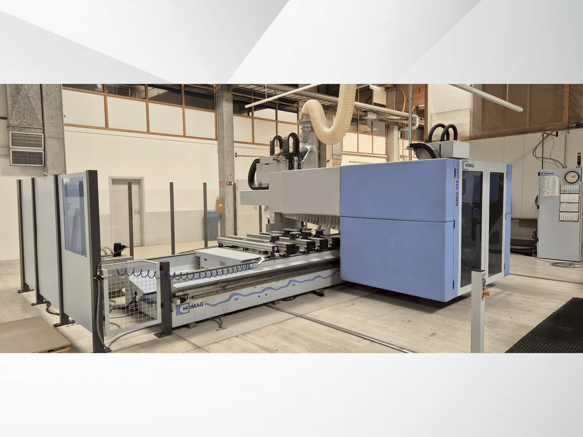Vue de face de la machine HOMAG BMG 512/40/12/K