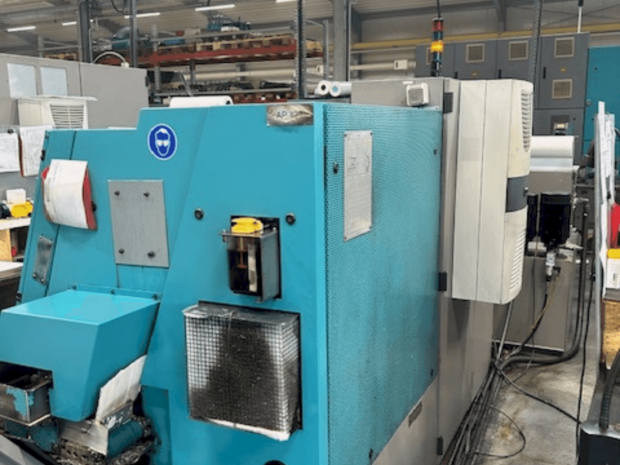 Vue de face de la machine Index C100