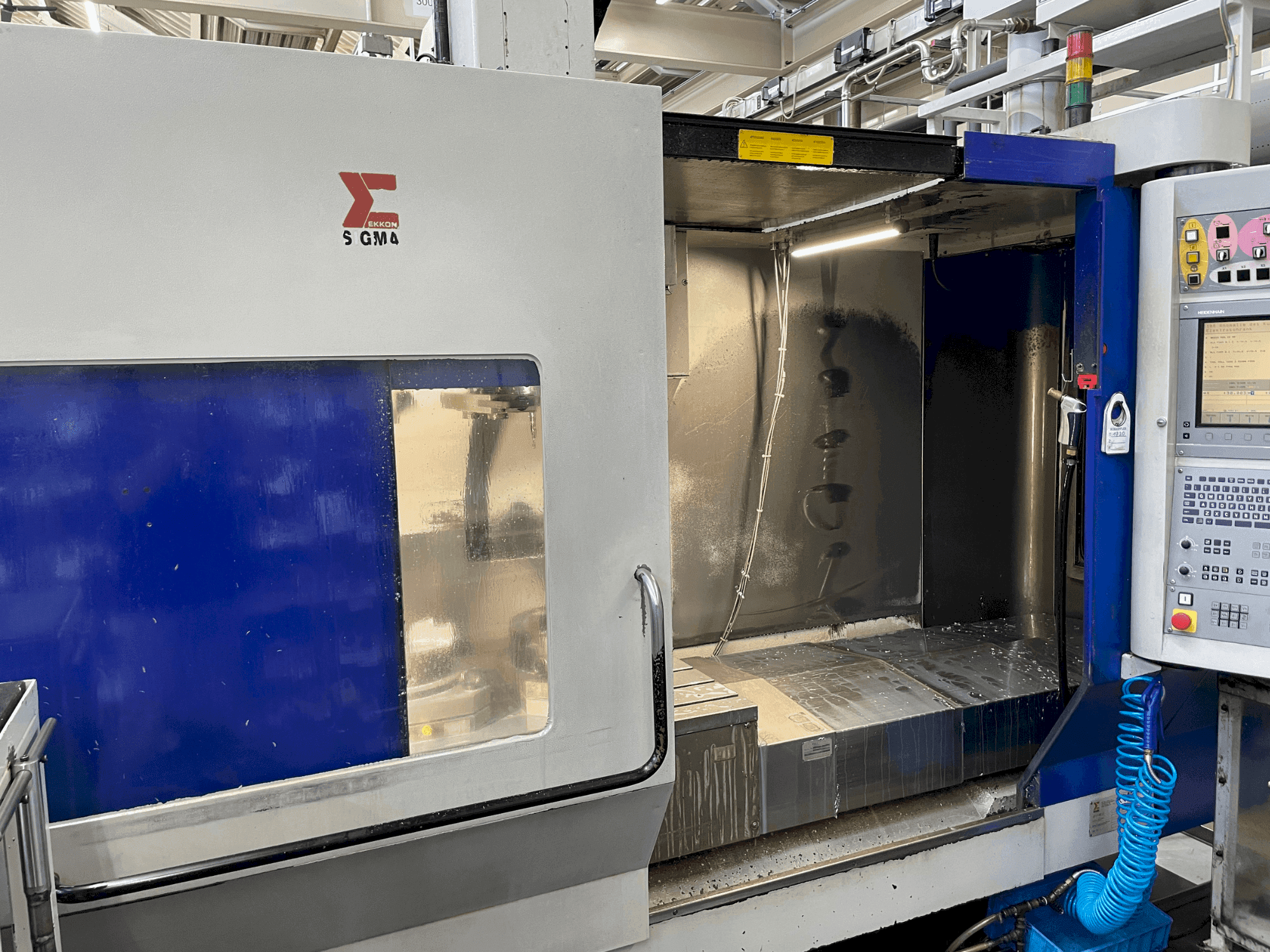 Vue de face de la machine Sigma Leader 6