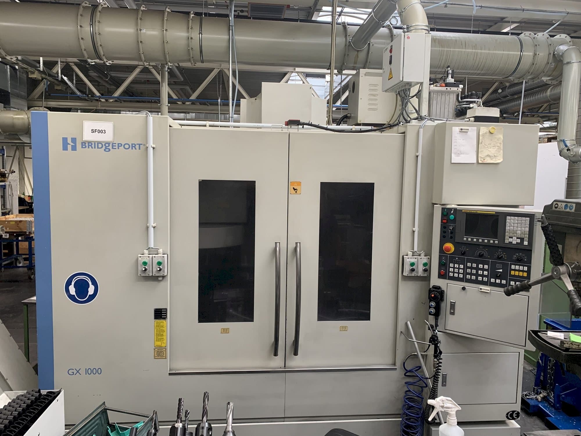 Vue de face de la machine HARDINGE GX 1000