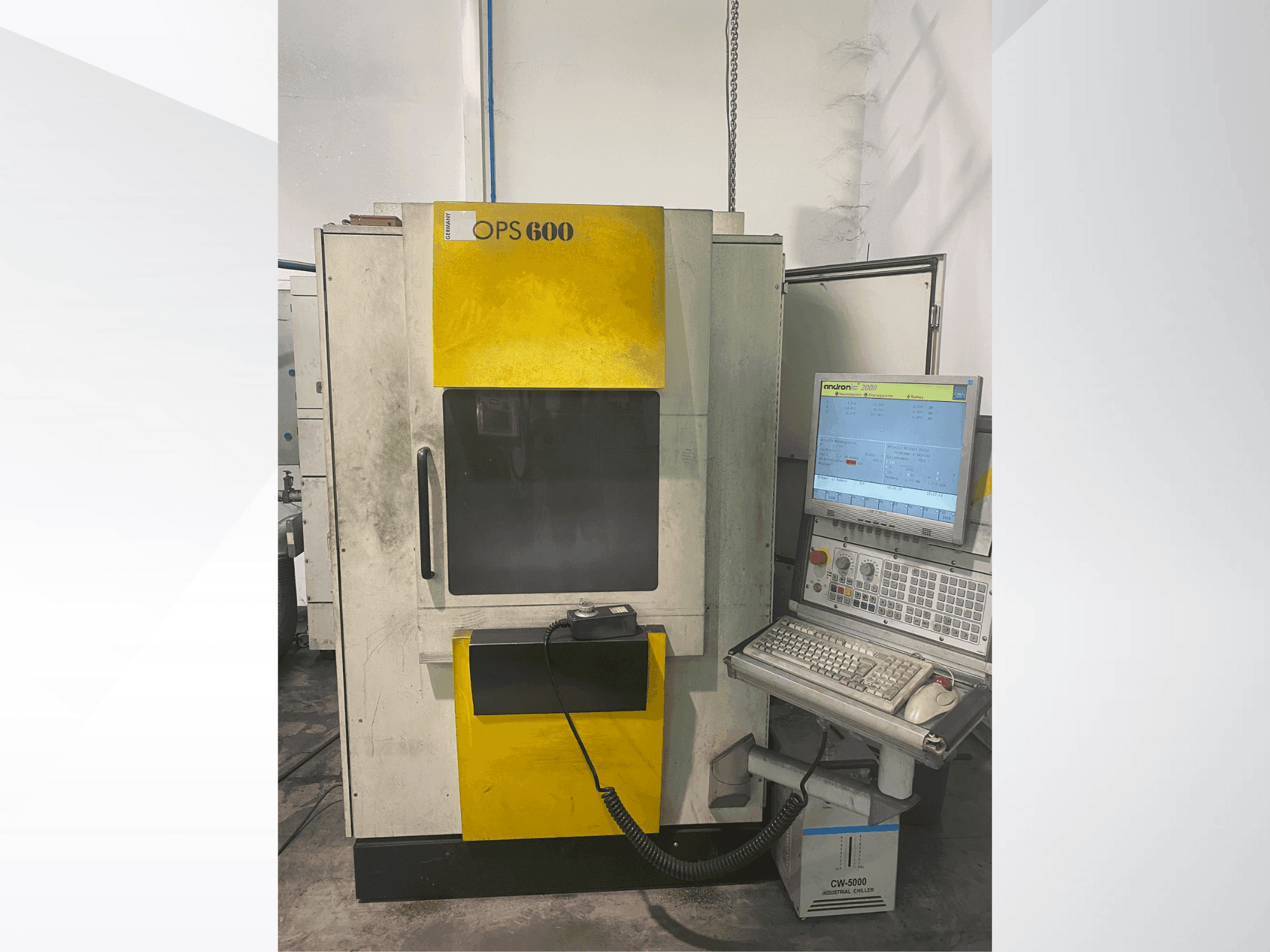 Vue de face de la machine OPS INGERSOLL OPS 600