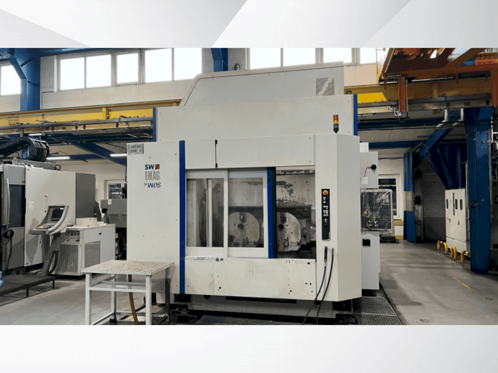 Vue de face de la machine EMAG BAW 06-22