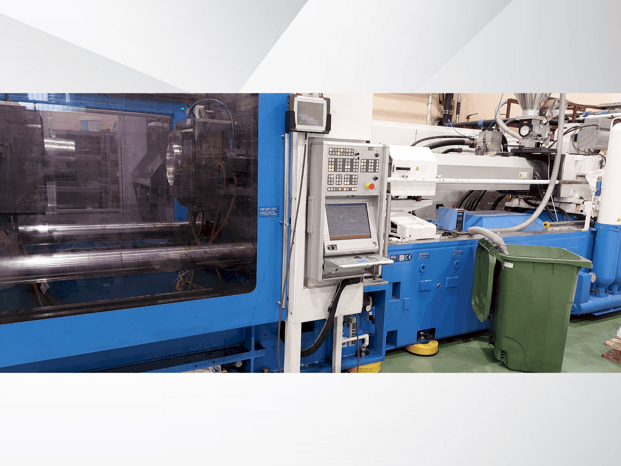 Vue de face de la machine Netstal S 6000-5500E