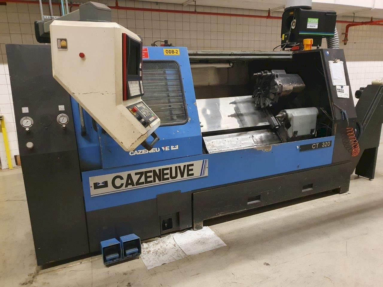 Vue de face de la machine CAZENEUVE CT320