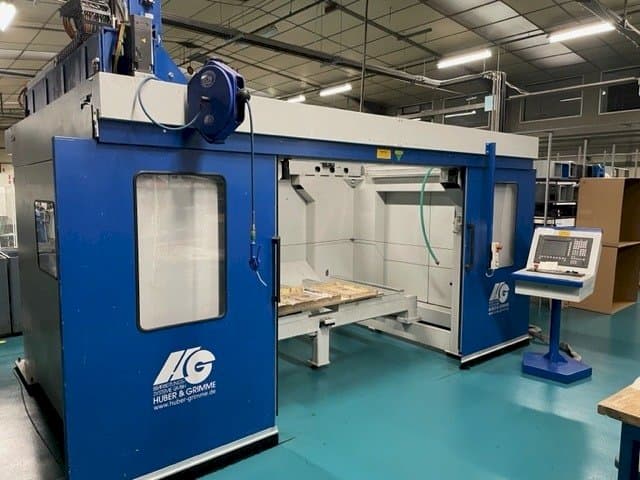 Vue de face de la machine HG GRIMME GSF 20/10