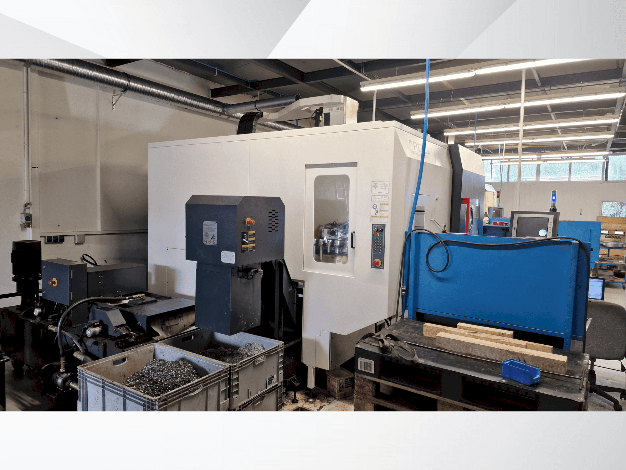 Vue de face de la machine POSmill H 500 U