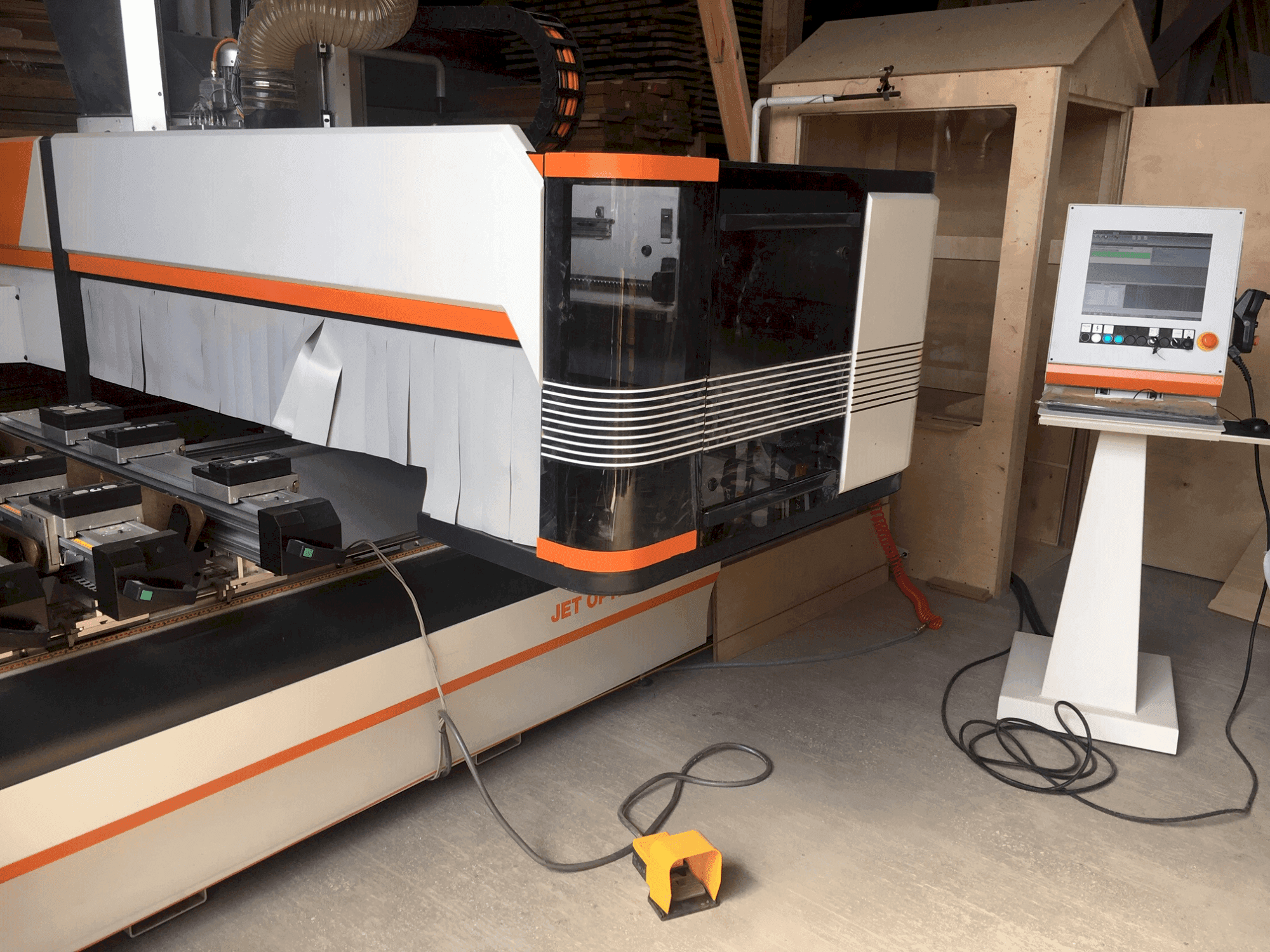 Vue de face de la machine BUSELLATO Jet Optima T5