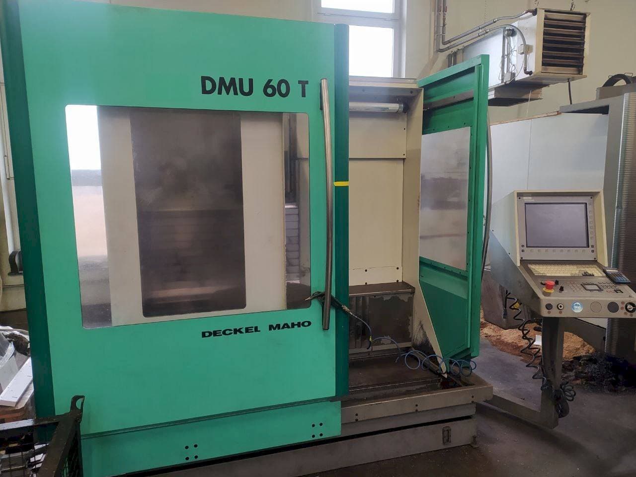 Vue de face de la machine DECKEL MAHO DMU 60 T