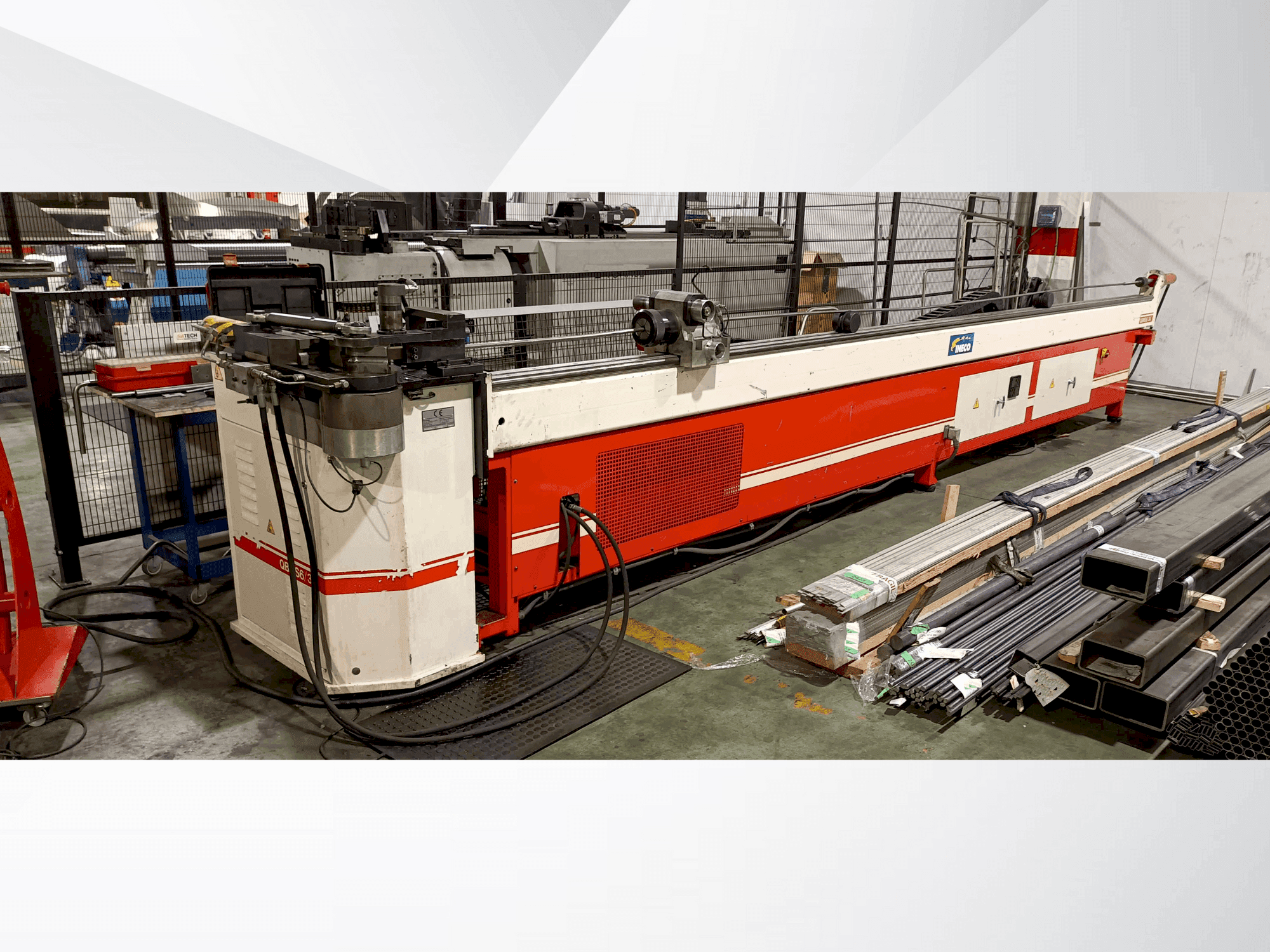 Vue de face de la machine INECO GBMS 6/3X