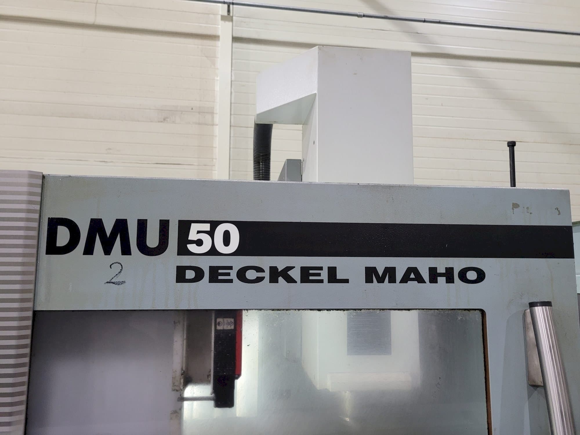 Vue de face de la machine DECKEL MAHO DMU 50