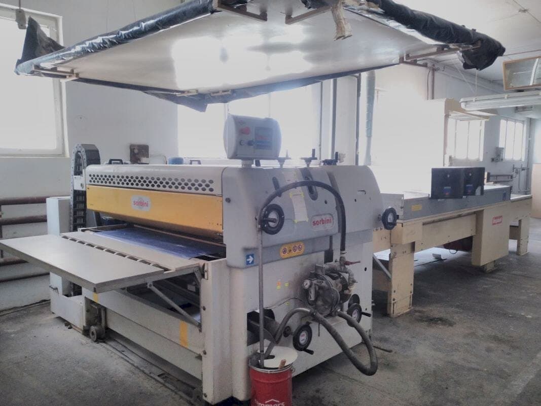 Vue de face de la machine SORBINI smartcoater sp1