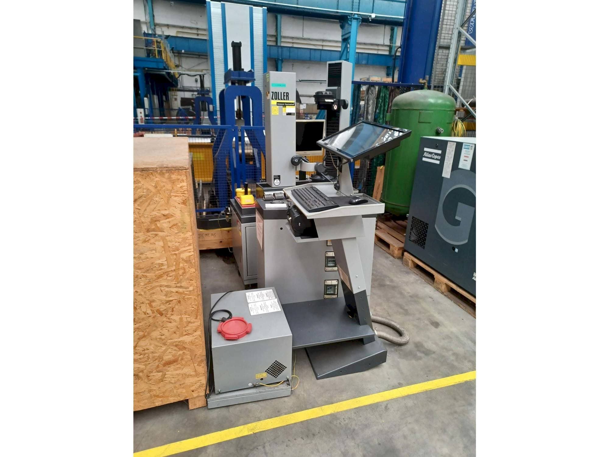 Vue de face de la machine Zoller R460C3-00137