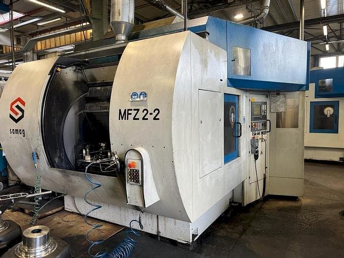Vue de face de la machine SAMAG MFZ 2-2