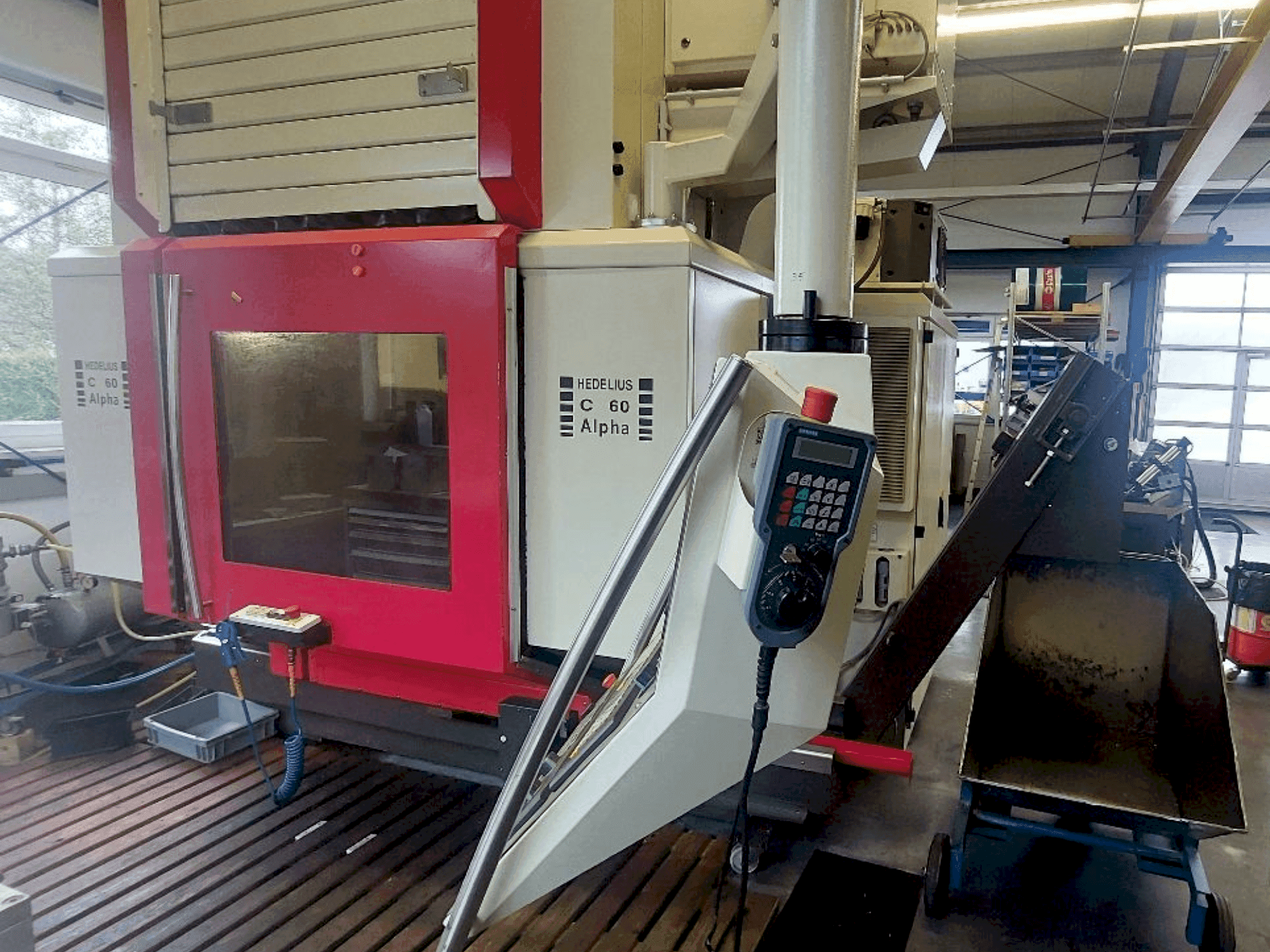 Vue de face de la machine HEDELIUS C60 ALPHA 800