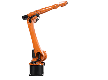 Vue de face de la machine KUKA KP2 HV 2600 HW