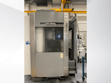 Vue de face de la machine DECKEL MAHO DMC 75 V Linear