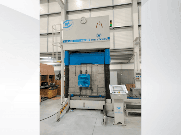 Vue de face de la machine MILLUTENSIL MIL 163