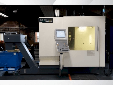 Vue de face de la machine DMG MORI DMC 1035V