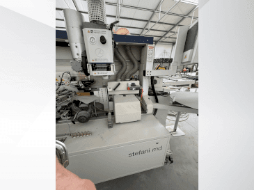 Vue de face de la machine SCM STEFANI MD
