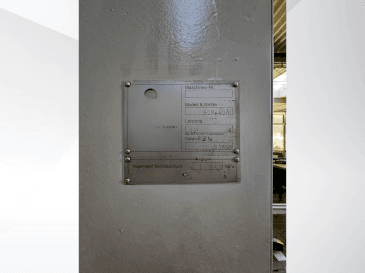 Vue de face de la machine SCHRODER-FASTI FASTI 509-40-6