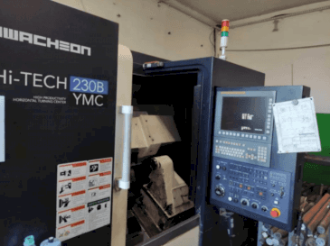 Vue de face de la machine KASTO KASTOpos GA 4
