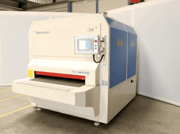 Vue de face de la machine HEESEMANN MFA Impression (2010)