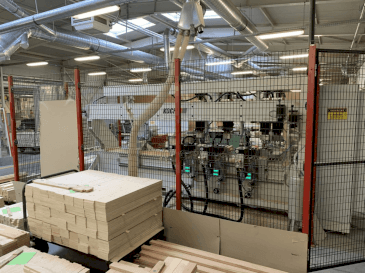 Vue de face de la machine KOCH BL 2500 NC select line