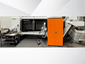 Vue de face de la machine DMG MORI CTX 2000