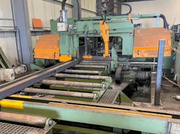 Vue de face de la machine MEBA 560 DG-1000 + PEDDINGHAUS TDK 1000 /9P