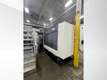 Vue de face de la machine Netstal EVOS 5500-2900 Speed