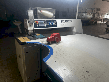 Vue de face de la machine KUPER FWS 1250