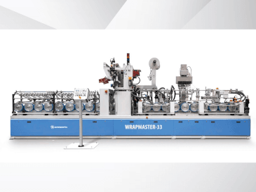 Vue de face de la machine Barberan WM-33