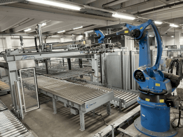 Vue de face de la machine LIGMATECH RKA100